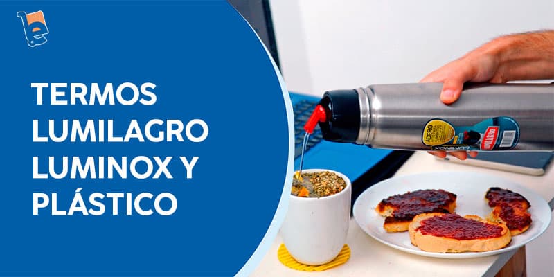 Termos Lumilagro Luminox y Plástico