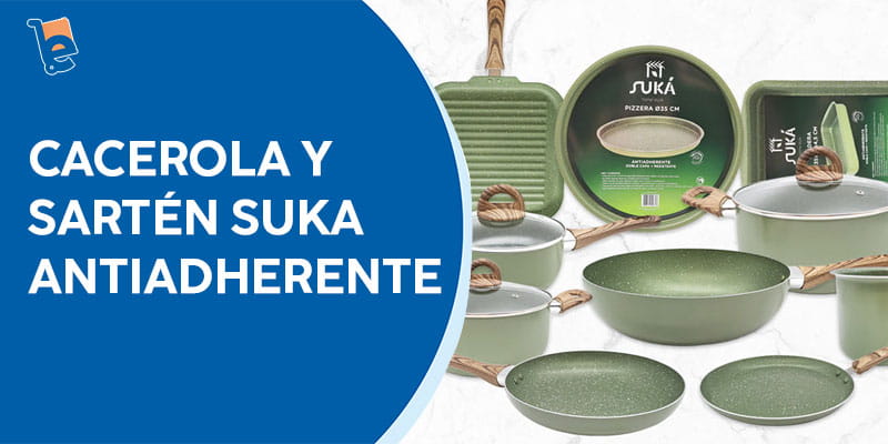 Cacerola y sartén Suka antiadherente