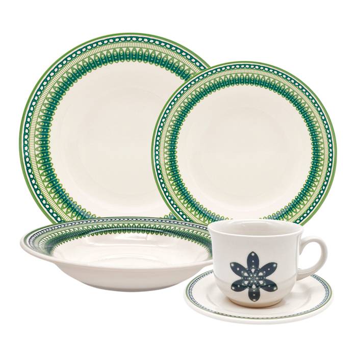Set Ceramica 30 Pz Biona Campestre