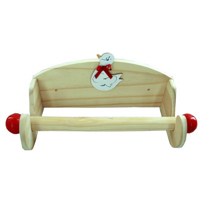 Porta Rollo De Pared Patito