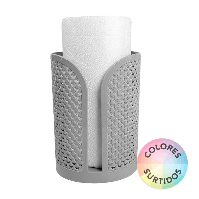 Porta Rollo Canasta Plastico