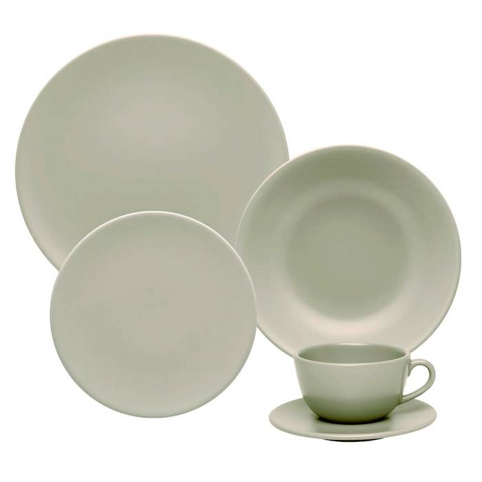 Set Ceramica 30 Pz Unni Oliva Oxford