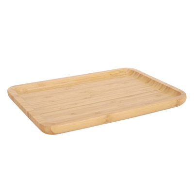 Bandeja Multiuso Rectang. Bambu 28X17Cm