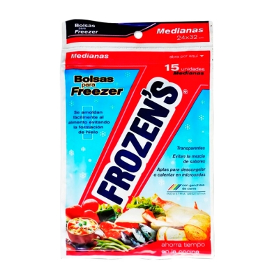 Bolsa Para Freezer Medianax15