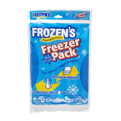 Freezer Pack 15 Med.+60 Separ.