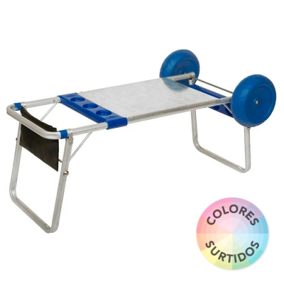 Banqueta Aluminio Plegable