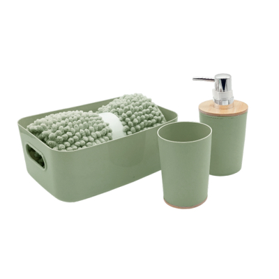 Set De Baño 4Pz. Verde Laffitte
