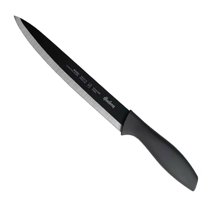 Cuchillo Trinchante 8 Hudson Basic Negro