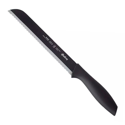 Cuchillo Pan 8'' Hudson Basic Negro