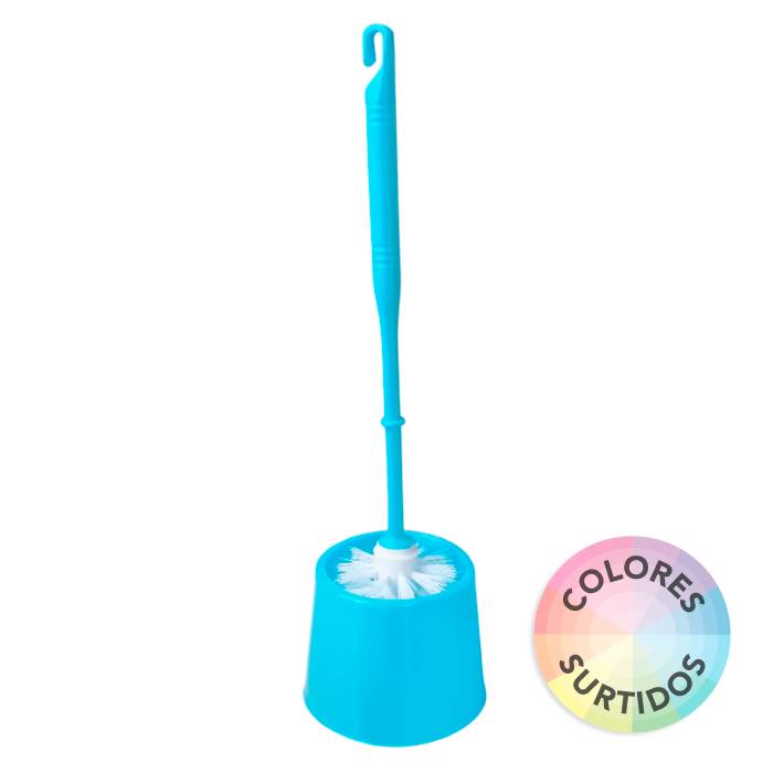 Escobilla Wc. Redonda C/Base Economica