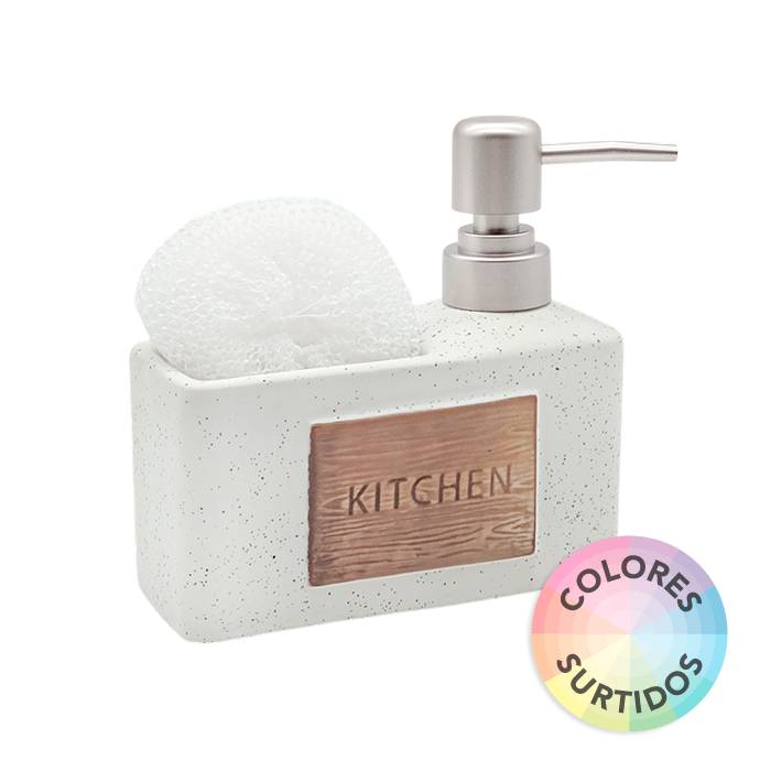 Dosificador Kitchen C/Porta Esponja