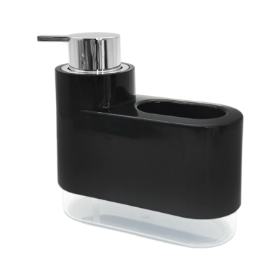 Dosificador Negro Porta Esponja Laffitte