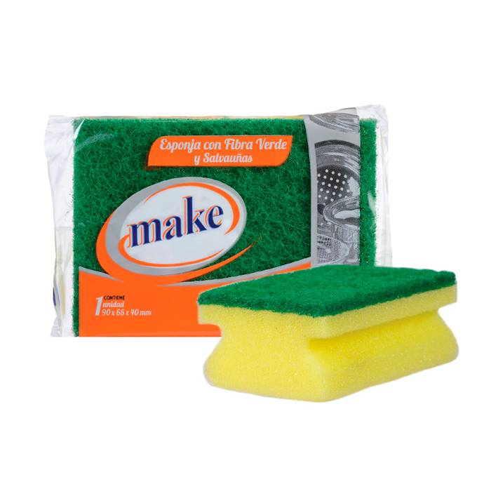Fibra Esponja C/Salvauñas Make