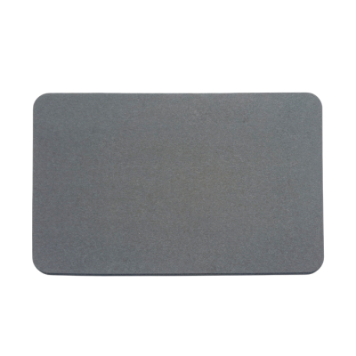 Alfombra Diatomita Gris Oscuro Laffitte