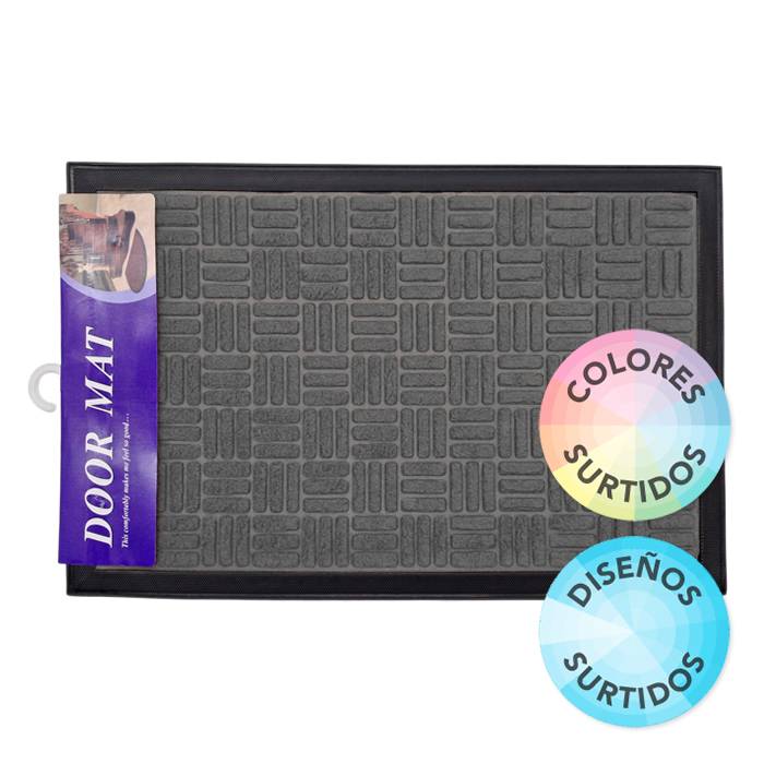 Felpudo Base Goma Reforzado Rectangular