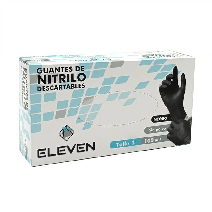 Guante Nitrilo Negro Chico Caja X100