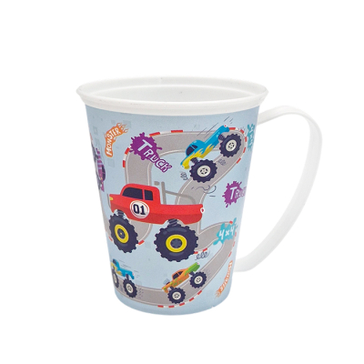 Taza Plastica Jaguar 360Cc Deco