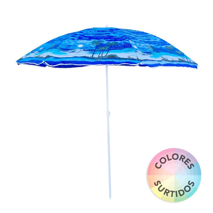 Sombrilla Estampada 180Cm.