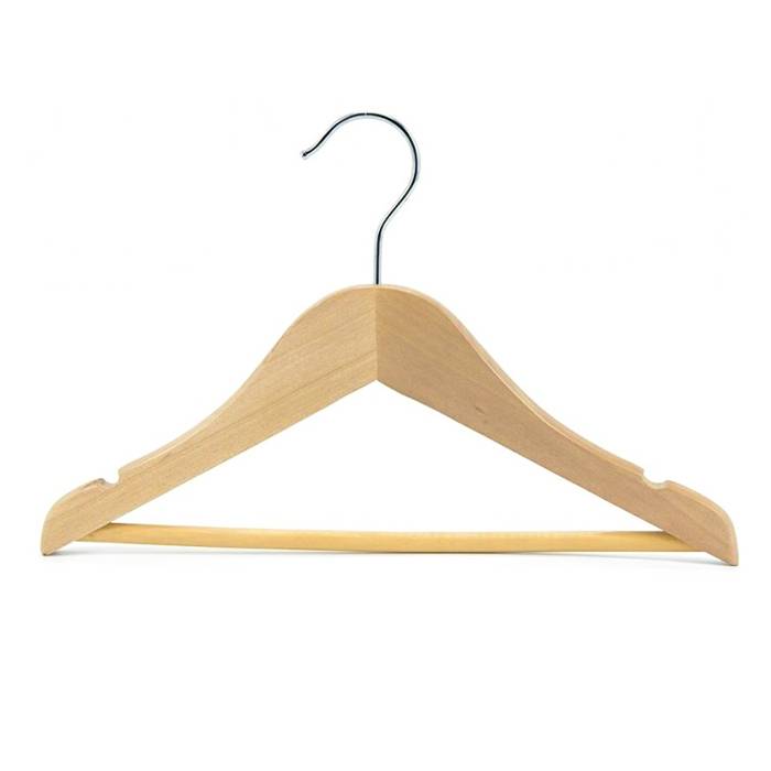 Percha De Madera Niños 32Cm.