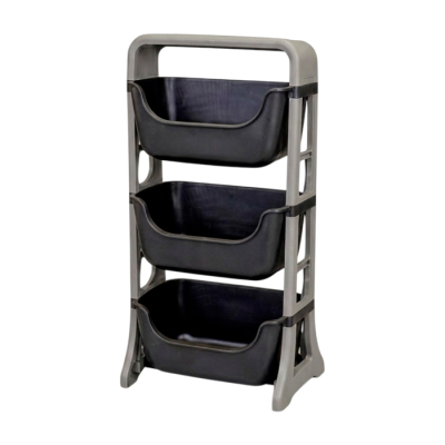 Organizador 3 Estantes Plastico