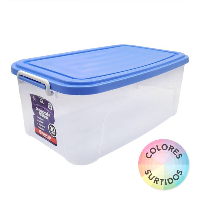 Organizador C/Traba 20 Lts. Gemplast