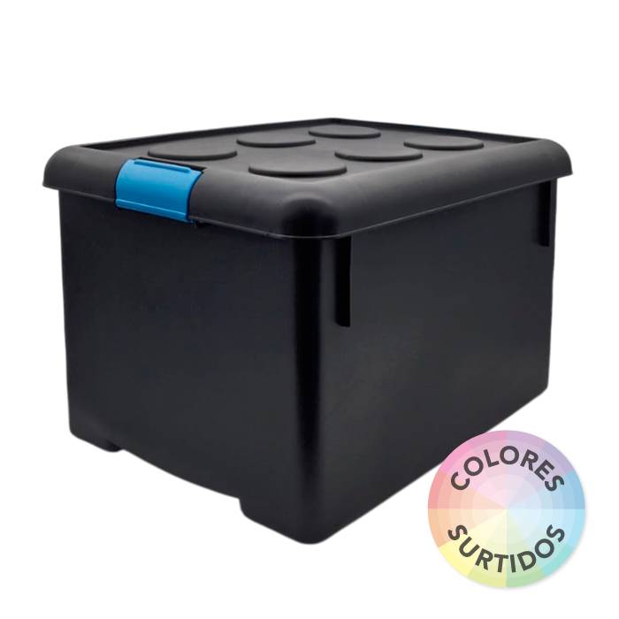Organizador Negro C/ Trabas 60 Lt.