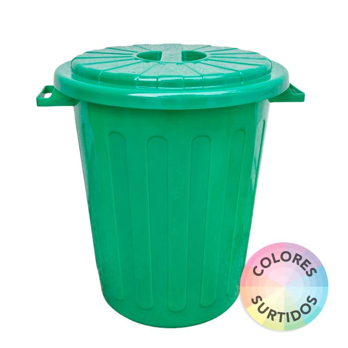 Residuo C/Tapa 60 Lts. Colores