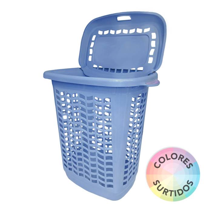 Cesto Calado Rect Tapa Rebatible
