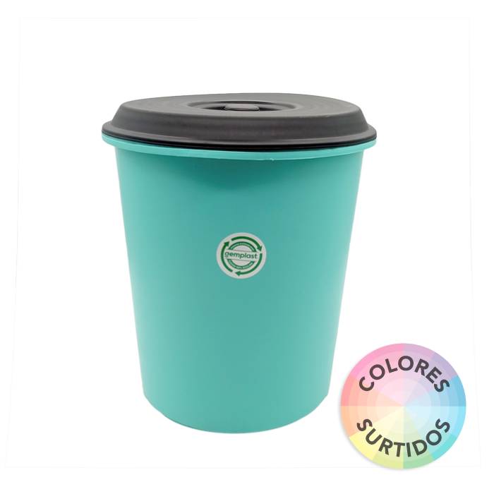 Residuo C/Tapa 12 Lts.gemplast