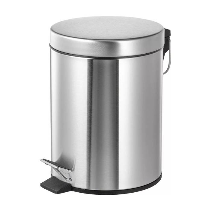 Residuo Pedal Acero Inox. 5 Lts.