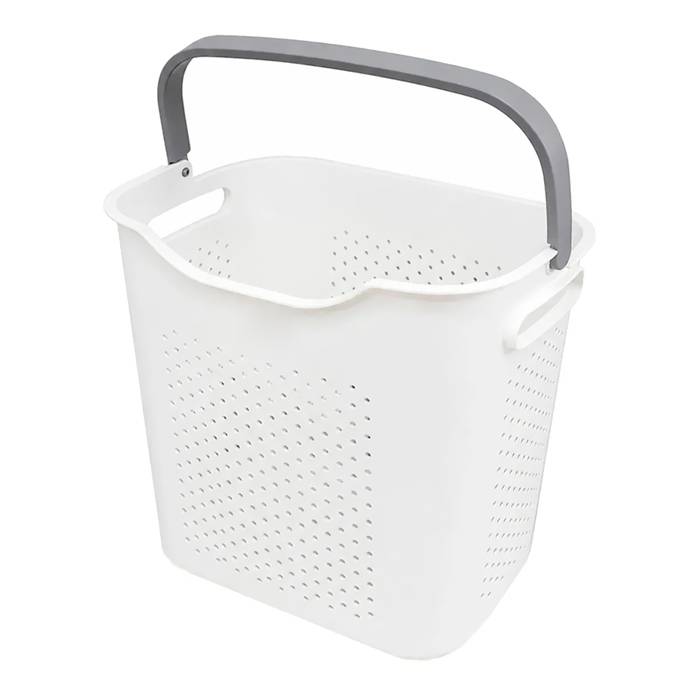 Cesto Ropa 32 Lts. Blanco Gavaplast