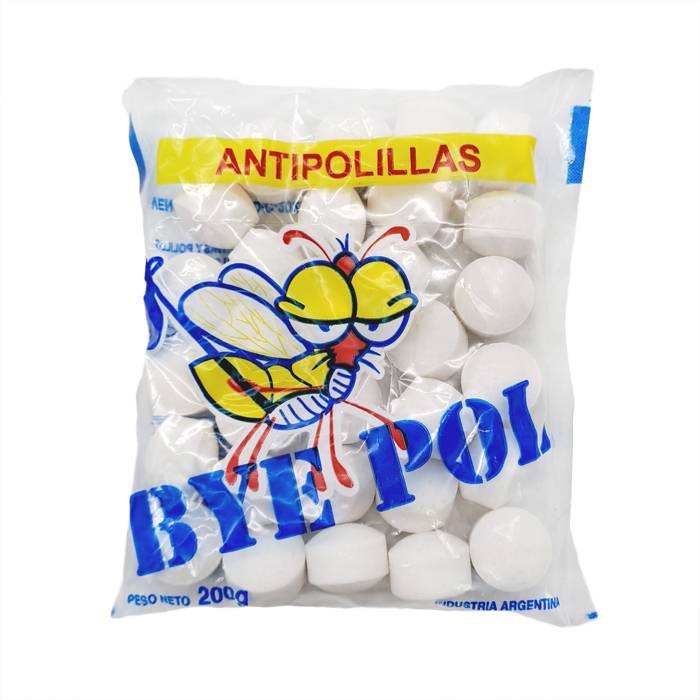 Antipolilla Naftalina En Bolitas 200G
