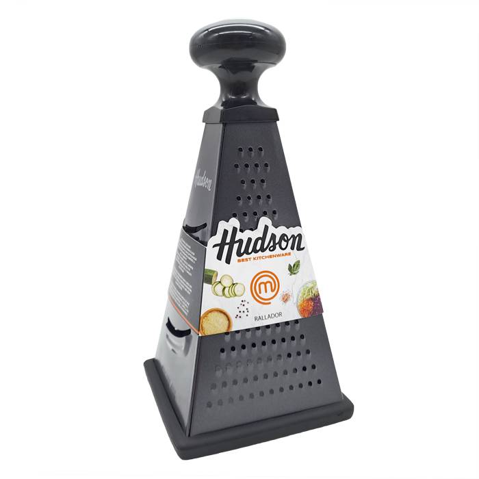 Rallador Hudson Negro Piramide 4 Usos Mc