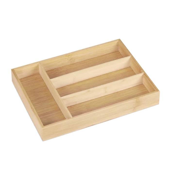 Cubiertero Madera Mdf 4 Divisiones