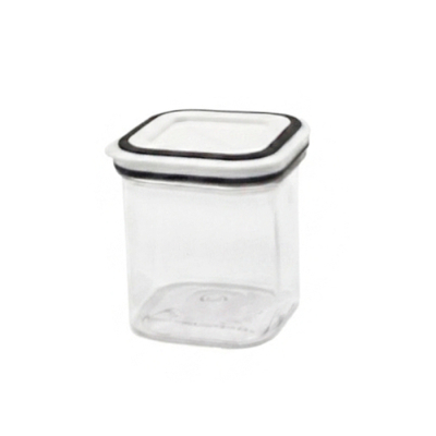 Tarro Hermetico Cuadrado Pet 500Ml.