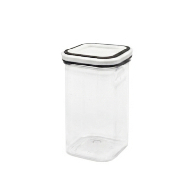 Tarro Hermetico Cuadrado Pet 750Ml.