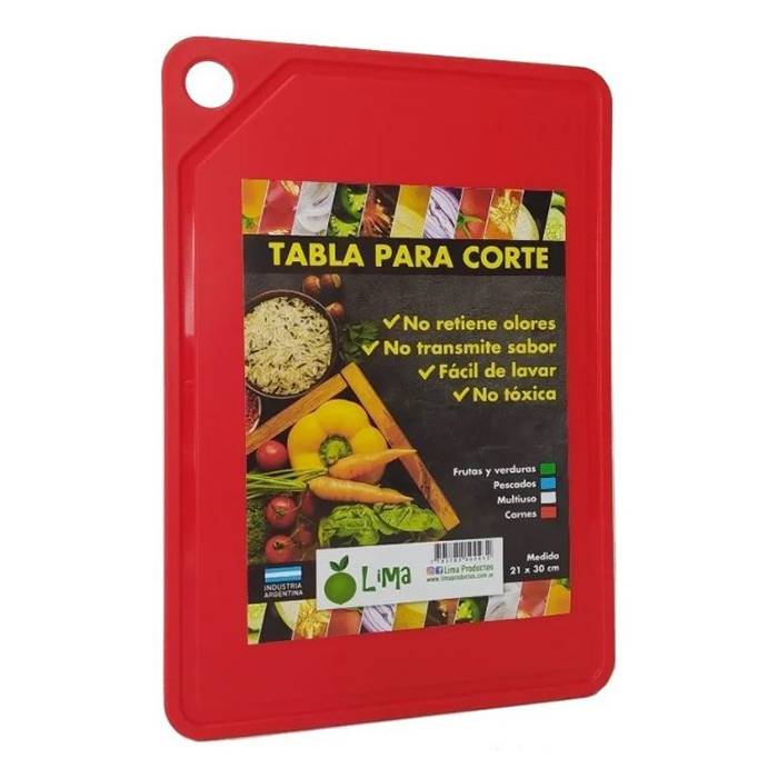 Tabla Para Corte 21X30 Roja