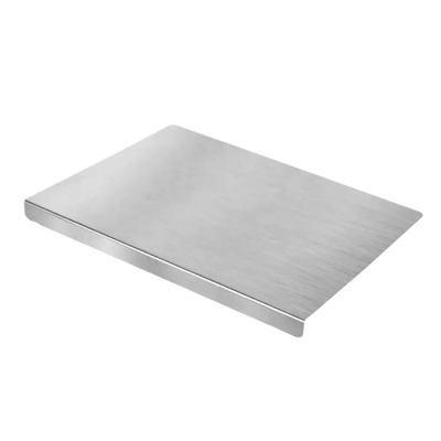 Tabla De Corte C/Tope 30X40Cm. Acero Inox.