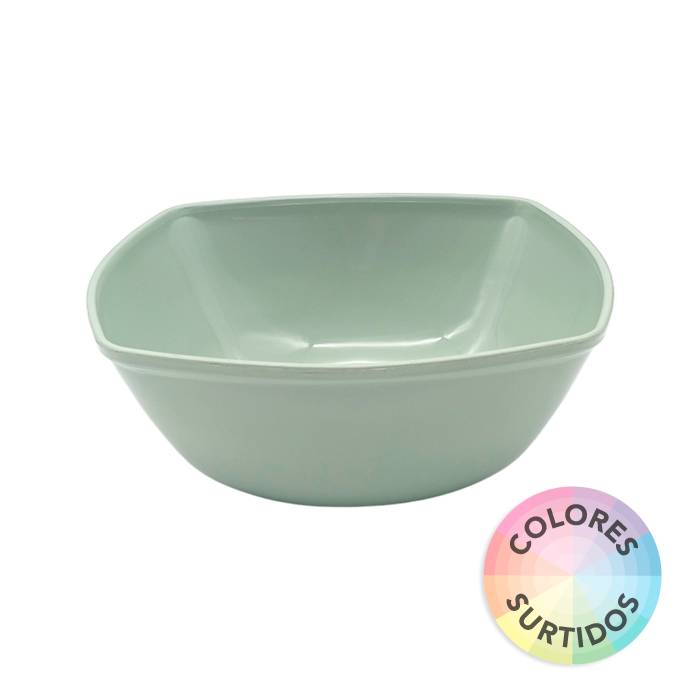 Compotera Plastica Cuadrada