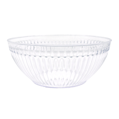 Ensaladera Acrilica Cristal Mediana Roma