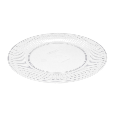 Plato Playo Acrilico Cristal Roma 22Cm