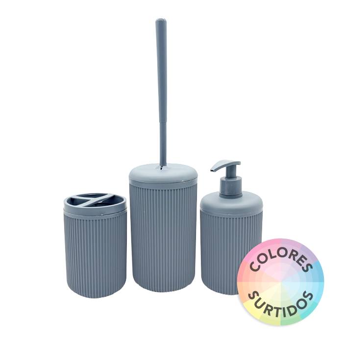 Set De Baño Alesta 3 Piezas