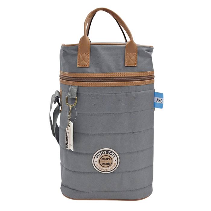 Mochila Matera Lona Gris Hudson