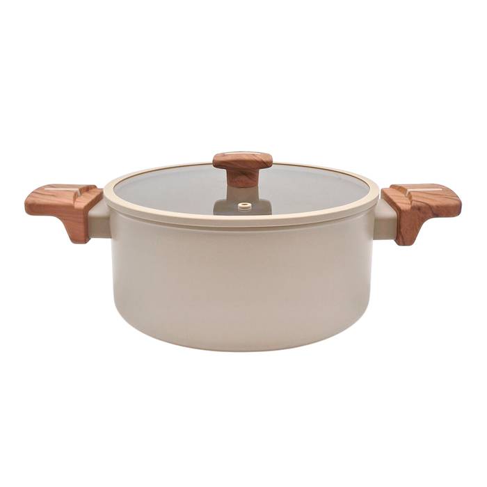Cacerola Carol 20Cm. Forjado Beige
