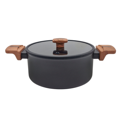 Cacerola Carol 20Cm. Forjado Negro