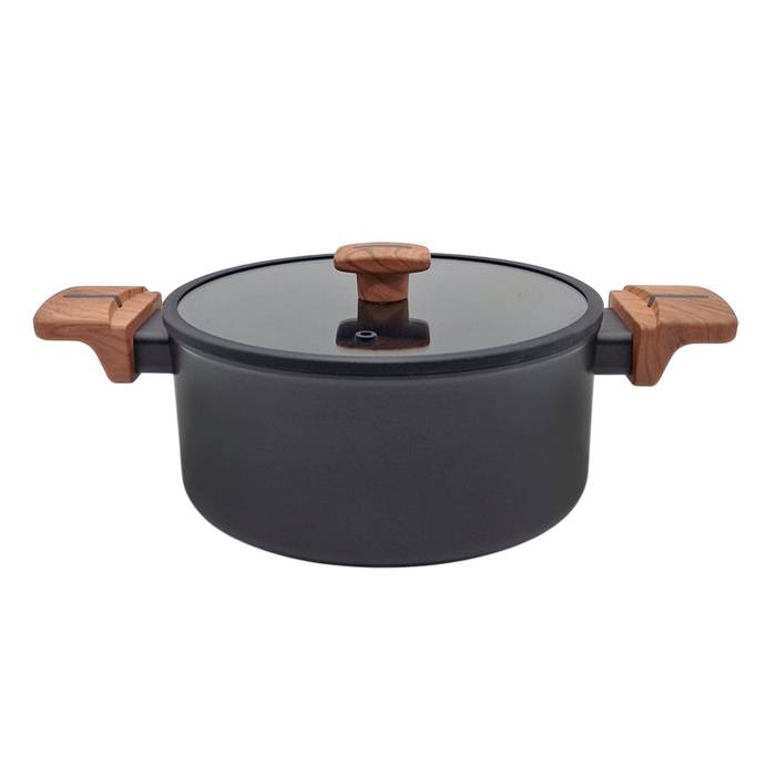 Cacerola Carol 20Cm. Forjado Negro
