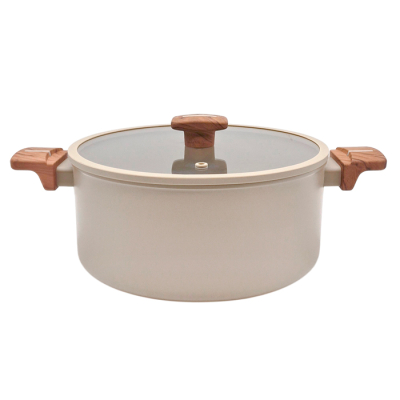 Cacerola Carol 28Cm. Forjado Beige