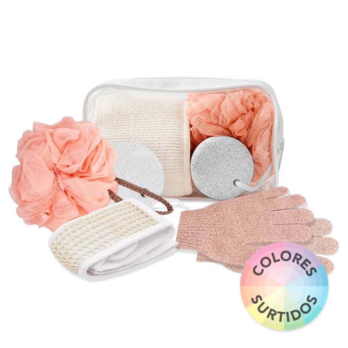 Set 5Pz De Ducha+ Estuche