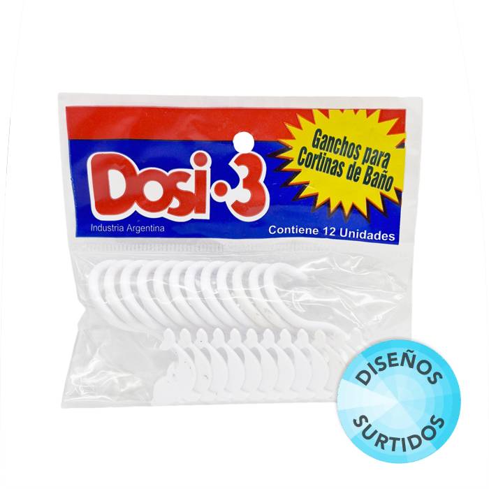 Ganchos P/Cortina Fantasia X 12