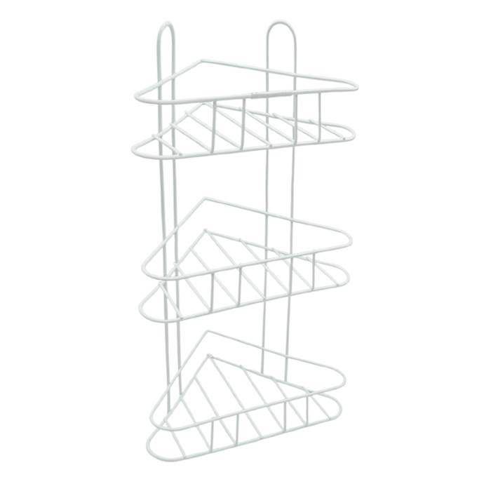 Esquinero 3 Estantes Blanco 4101